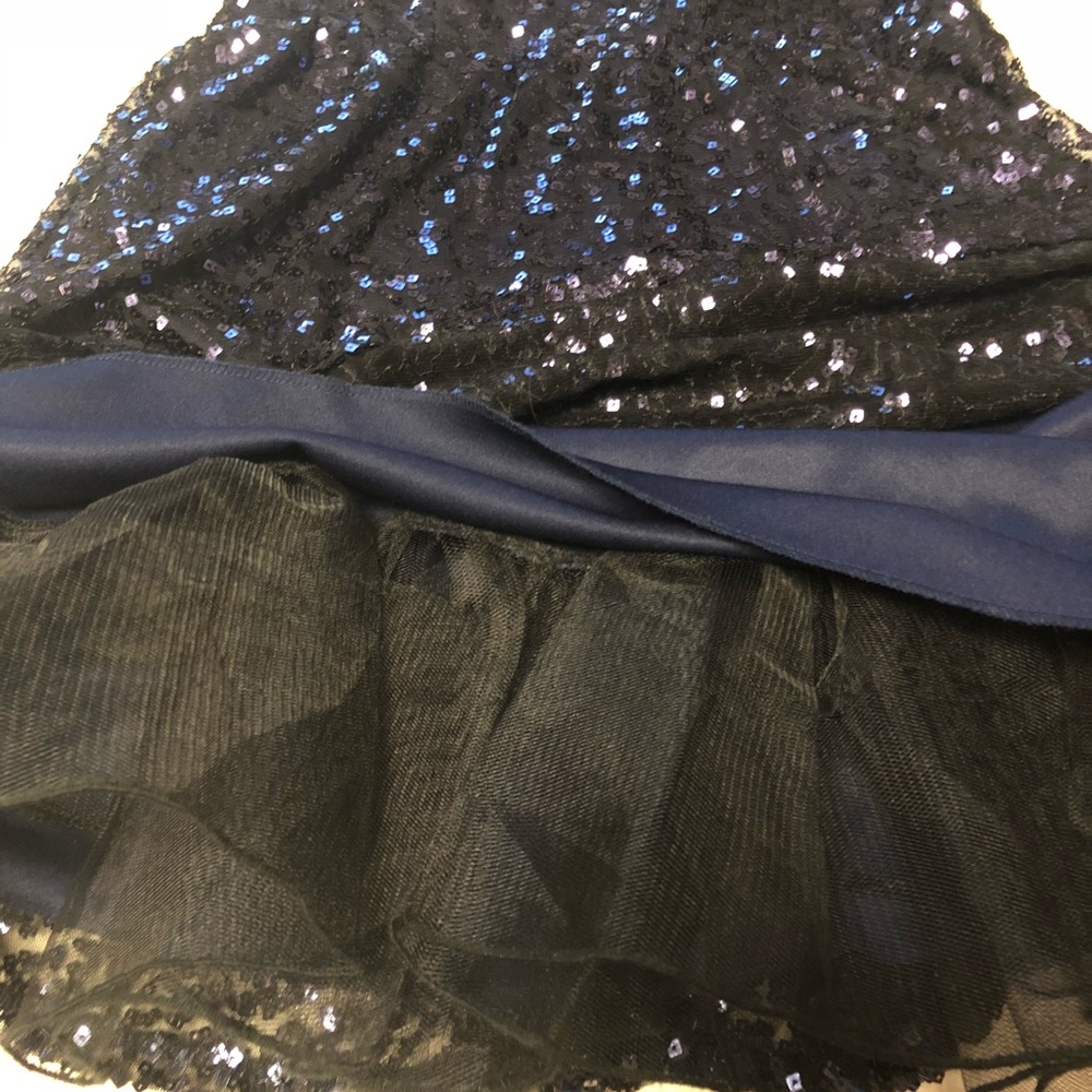 Homecoming!! Nordstrom Bought Blue Sparkle Dress - Picture 2 of 6